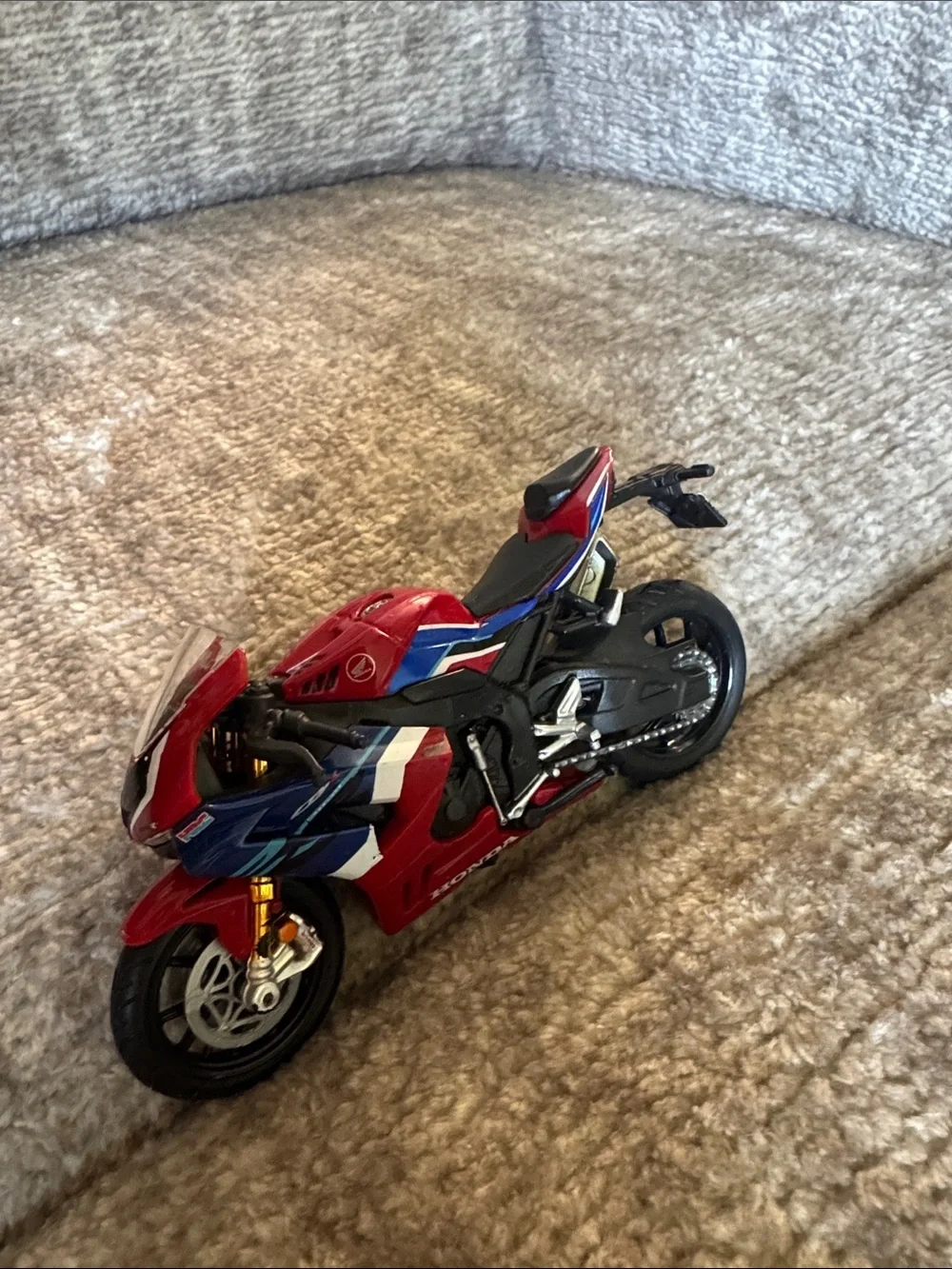 Honda bright red